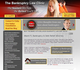 Miami FL Attorney Website Design