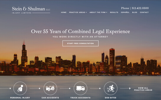 Stein & Shulman website preview