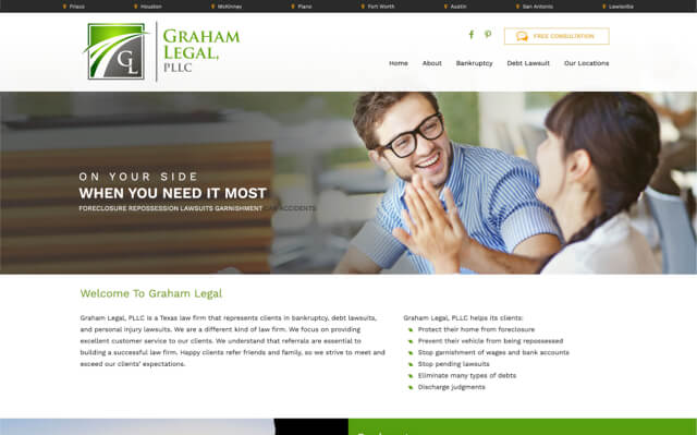 Graham Legal, PLLC website preview