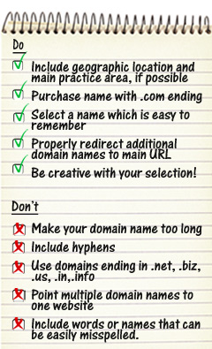 do's and don'ts list