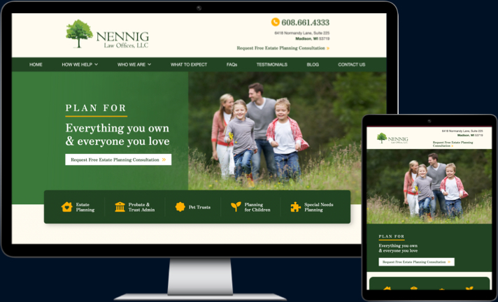 Nennig Law Offices, LLC site preview