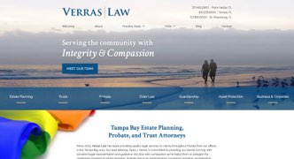 View Verras Law site slide