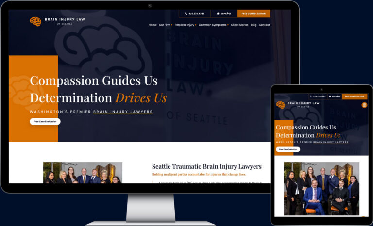 Brain Injury Law of Seattle site preview