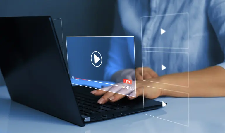 attorney uploading video to YouTube