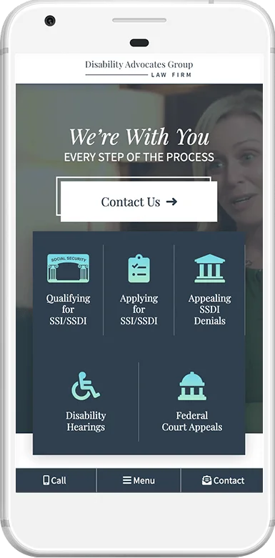 D.A.G. mobile site preview