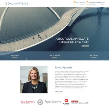 Davis Appeals View website