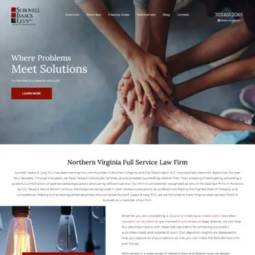 Surovell Isaacs & Levy View website