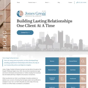 Jones Gregg Creehan & Gerace View website