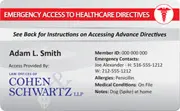 LegalVault card