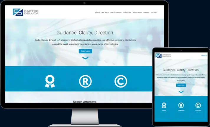 Carter Deluca site preview