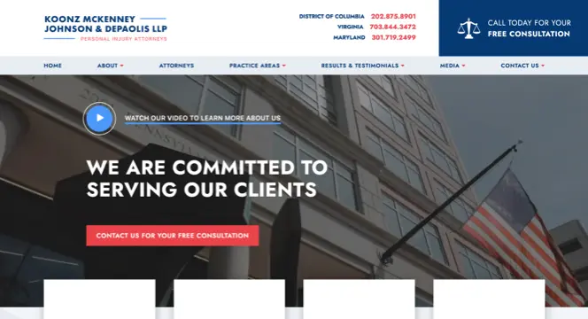 View Miorini Law site slide