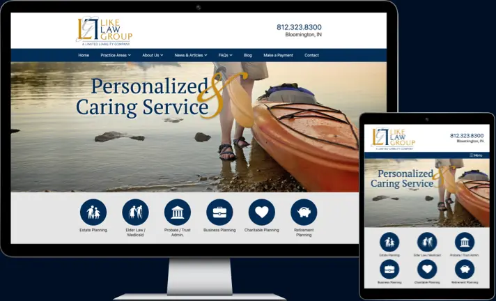 Like Law Group site preview