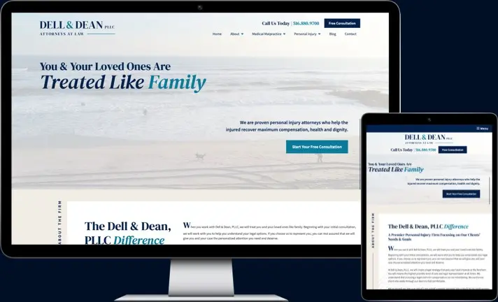 Dell & Dean site preview