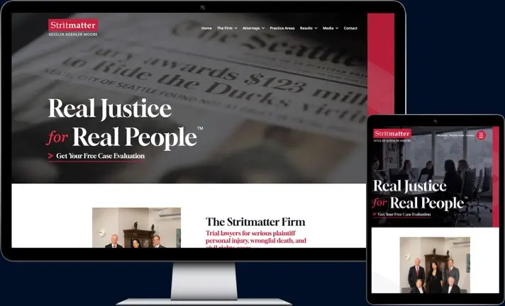 The Stritmatter Firm site preview